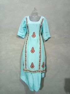 Sky Blue Salwar Suit