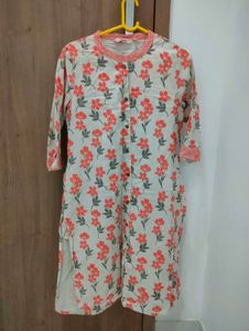 Floral Kurti 🧡🌺