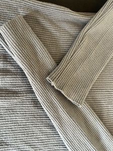 Aesthetic V Neck Greyish Blue Top For Girls