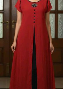 Elegant Red Dress 💗