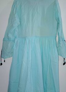 Aqua Boho Dress