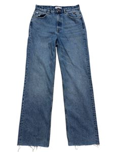 Wide Leg Denim Jeans