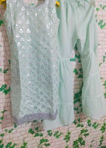 Ethnic Kurta Sharara Set