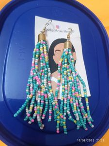 New Beaded Long Earing