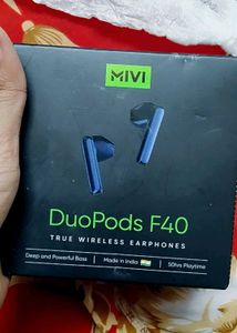 Mivi Earbuds - Blue