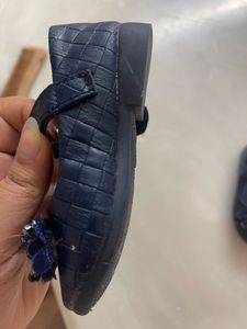 Kids Blue Dressy Shoes