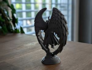 Dark Angel Knight Statue 3d Printed