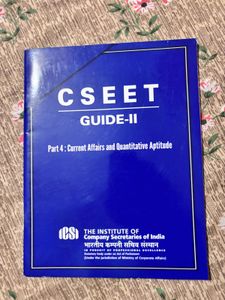 CSEET Guide-I And 2 Combo