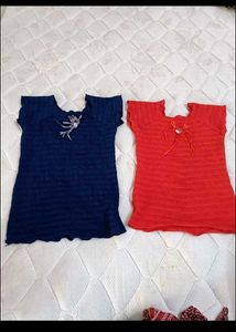 Cute Girls&#39; T-Shirts (Set of 2)