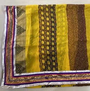 Elegant Yellow Saree