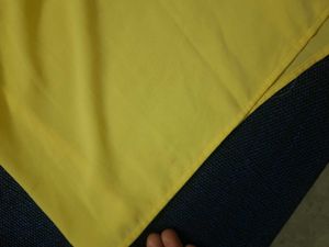 Madame Yellow Ruffled Lace Top