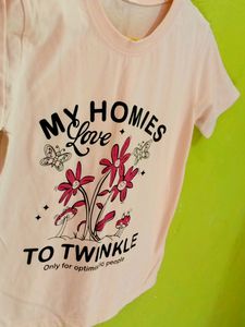 Regular Peach Tshirt