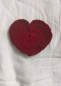 Crochet Heart Patch