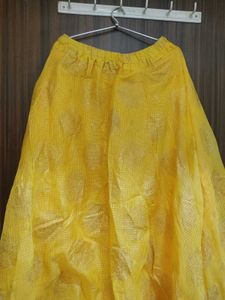 Crop Top With Skirt