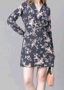 Oxolloxo Floral Print Mini Dress
