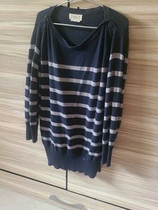 NEXT Striped Tunic Top