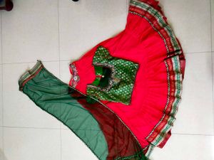 Red Lehenga Choli Set