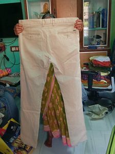 Dark Beige Colour Formal Pant