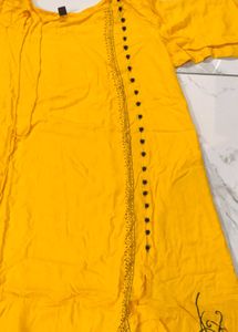 Yellow Kurta