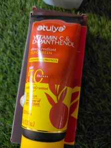 Atulya Vitamin C &amp; D-Panthenol Sunscreen