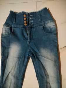 High Waisted Skinny Jeans