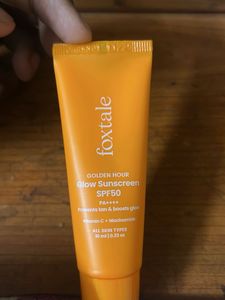 Foxtale Glow Sunscreen SPF50