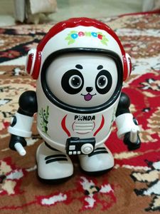 Space Panda Robot Toy working