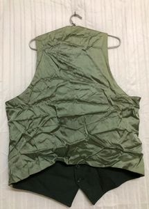 Green 2 In 1 Waistcoat