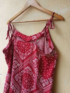 Shein Red Bandana Sundress (Women)