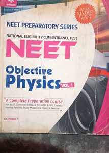 NEET Objective Physics Vol 1 by DC Pandey