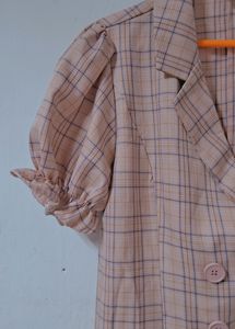 Cute Peachy Korean Aline Dress