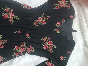 new Floral Print Fit &amp; Flare Dress