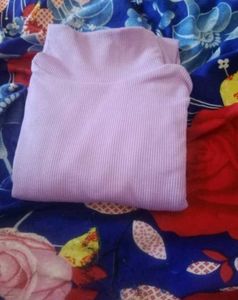 high neck winter sweatshirt