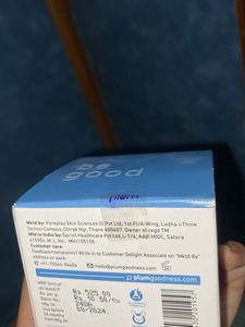 Sealed Plum Niacinamide Gel Cream