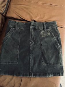 Waist32-36 Like New Denim Skirt From Christopher B