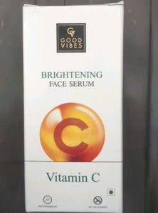 Brightening Vitamin C Face Serum-Good Vibes brand