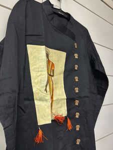 Elegant Black Kurti With Astar