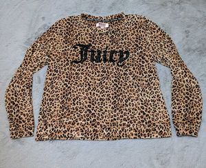 🔥🫦Juicy Couture Leopard Print Top💅