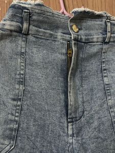 Wide Leg Denim Jeans