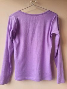 Lavender Full Sleeve Top
