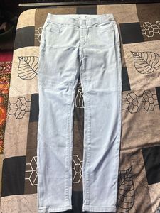 Light Wash Denim Jeggings