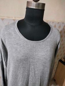 Gray Long Sleeve Tunic