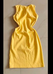 Yellow Bodycon Dress