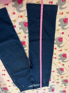 Dark Blue Wide Leg Pants