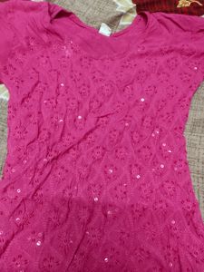 Pink Kurti
