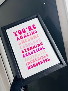 Quote Frame Craft  🖼️ Good Material