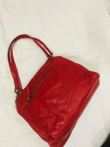 Authentic 💯 🇺🇸 Amarican Leather Co. Red Handbag