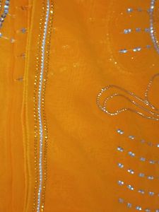 Orange Saree