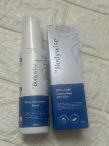 Be Bodywise Sunscreen + Spray