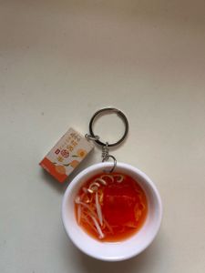 Noodle Bowl Keychain 🍜